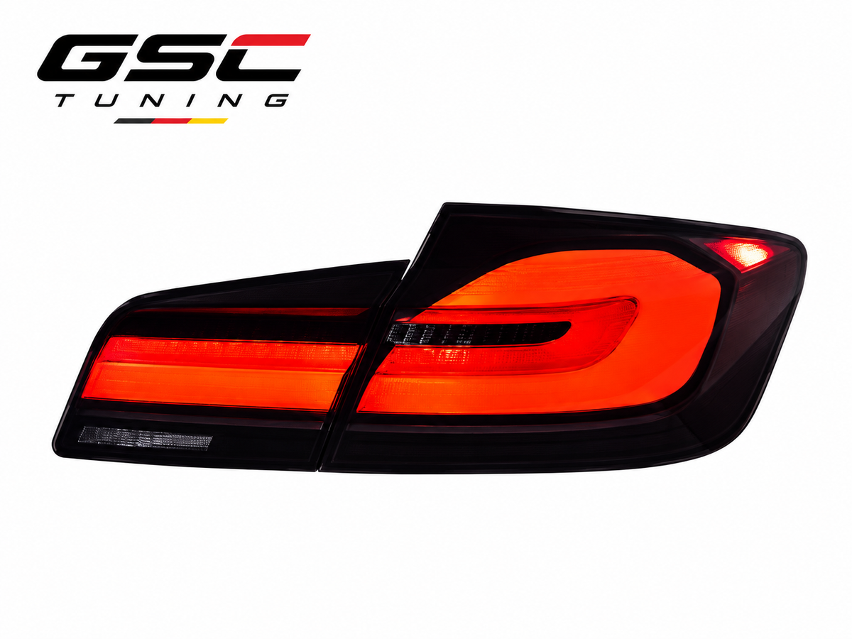 GSC LED Taillight Assembly Set for BMW 5 Series F10 / F18 2010-2017 – Red-Base & White-Base Versions