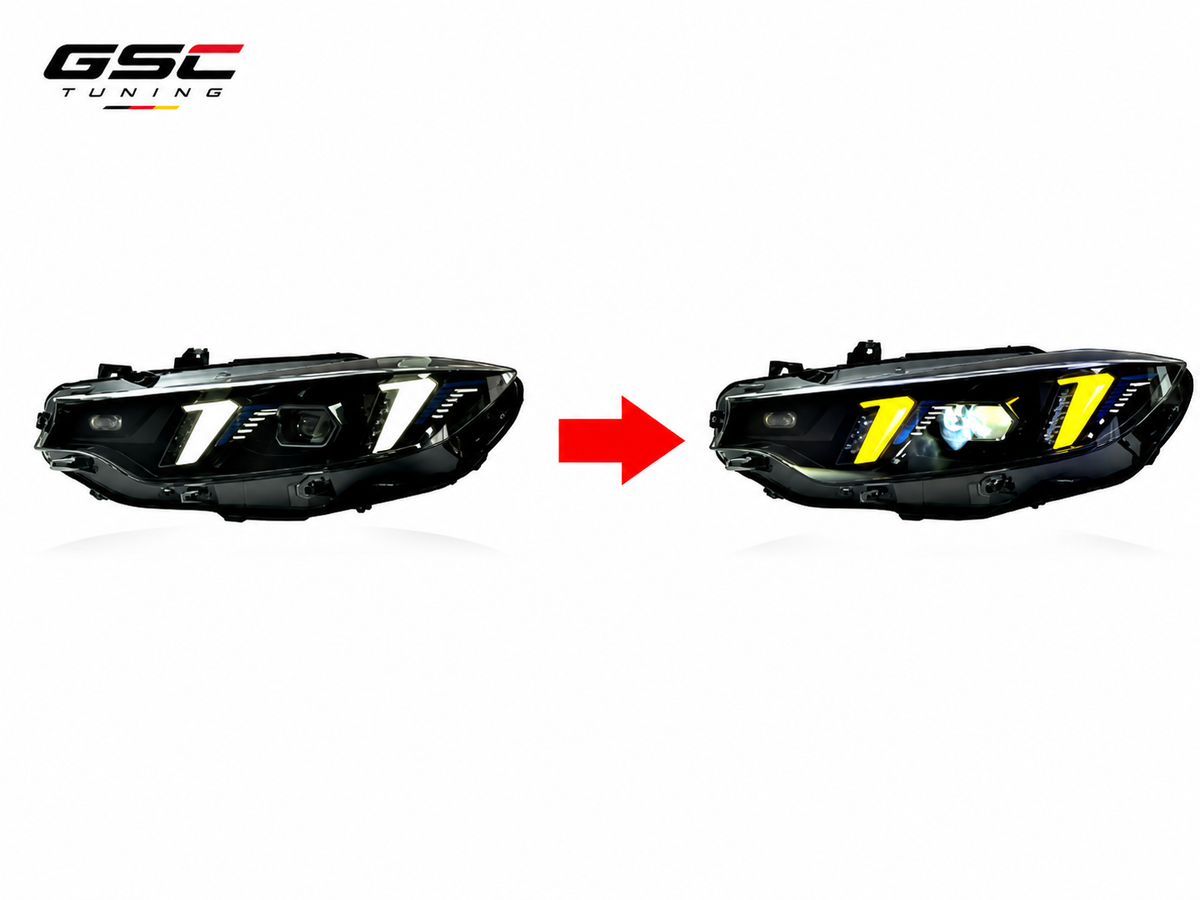 GSC LED Headlight Assembly Set for BMW 4 Series F32 / M4 F82 2013-2020 – 6 / 8 / 9 / 10-Pin Versions