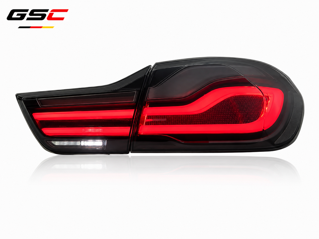 GSC Smoked LED Taillight Assembly Set for BMW 4 Series F32 / M4 F82 2013-2020