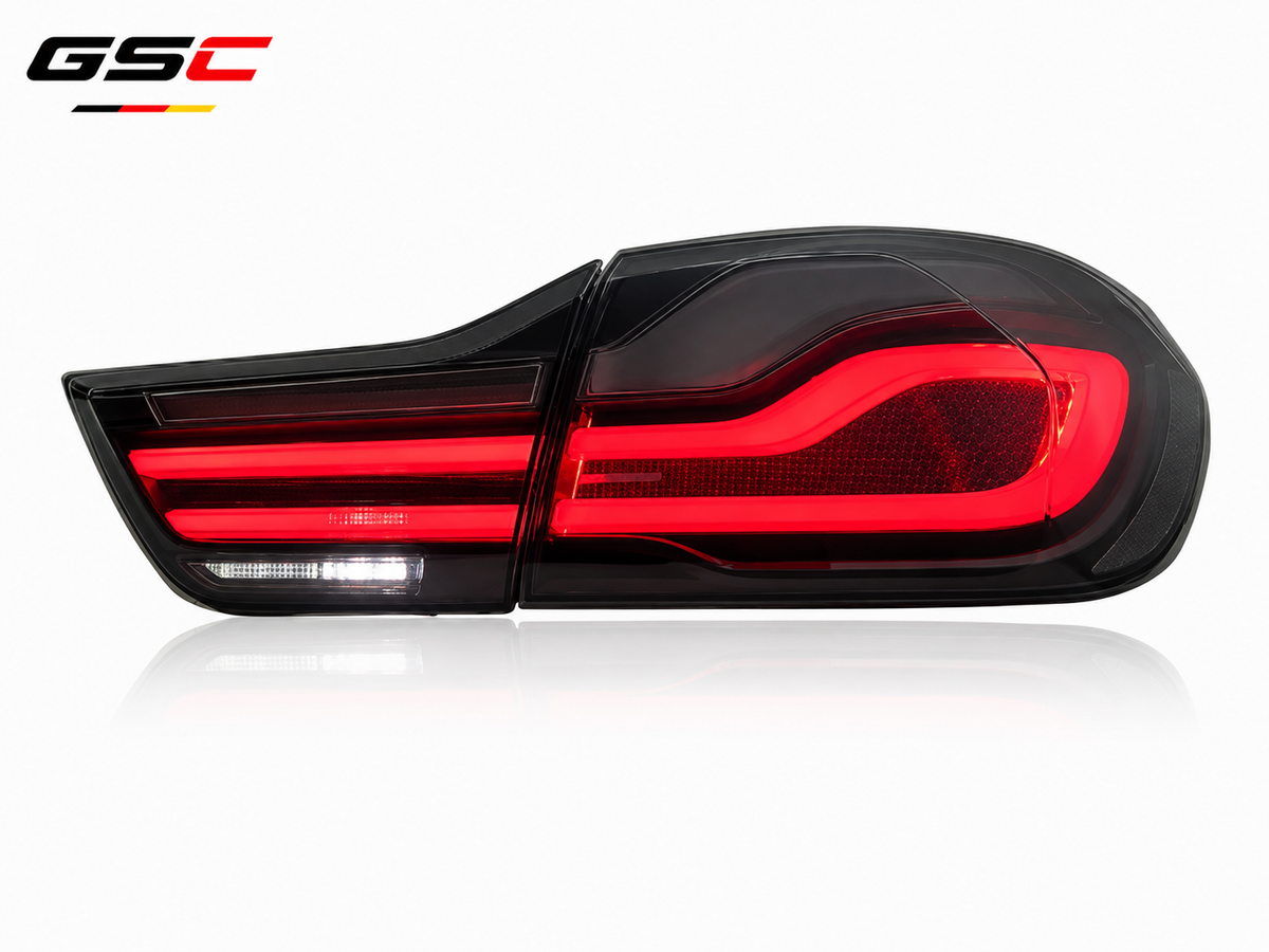 GSC Smoked LED Taillight Assembly Set for BMW 4 Series F32 / M4 F82 2013-2020
