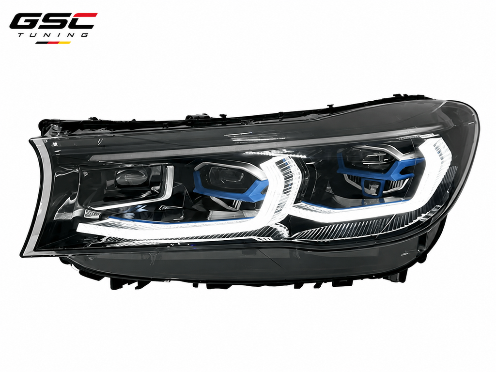GSC LED Headlight Assembly Set for BMW 7 Series G12 2015-2018 – Plug & Play