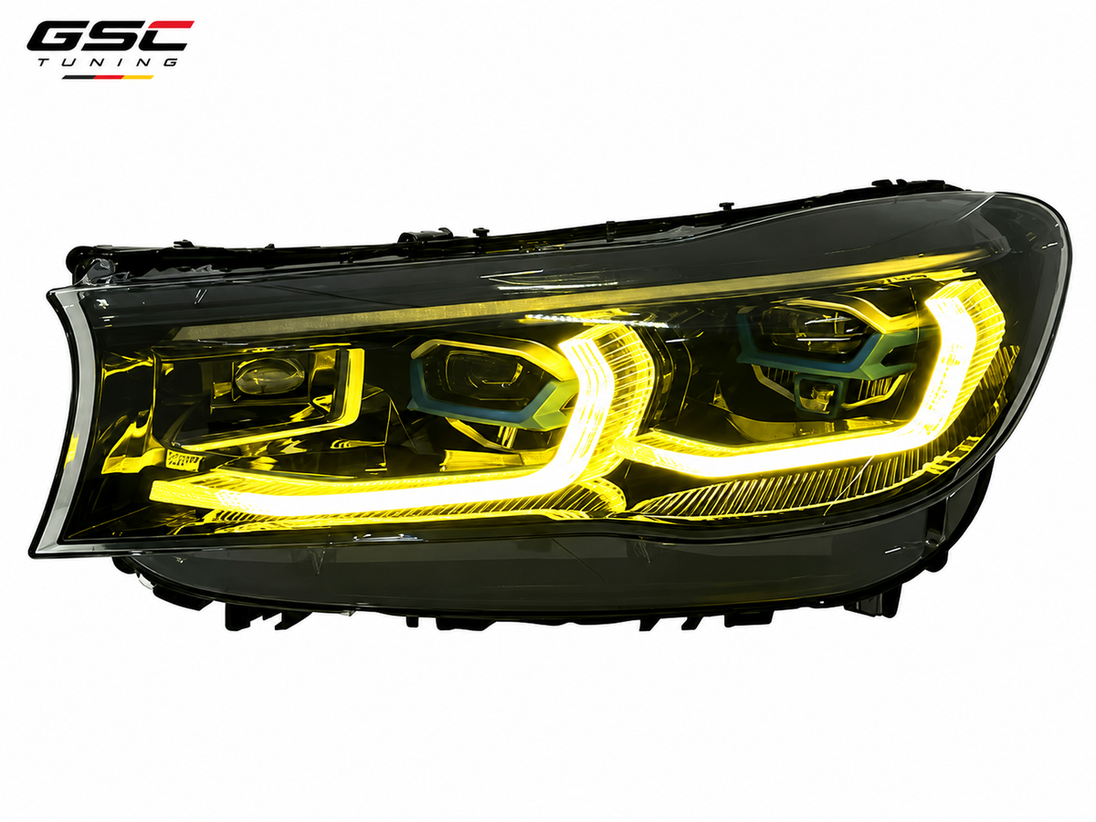 GSC LED Headlight Assembly Set for BMW 7 Series G12 2015-2018 – Plug & Play