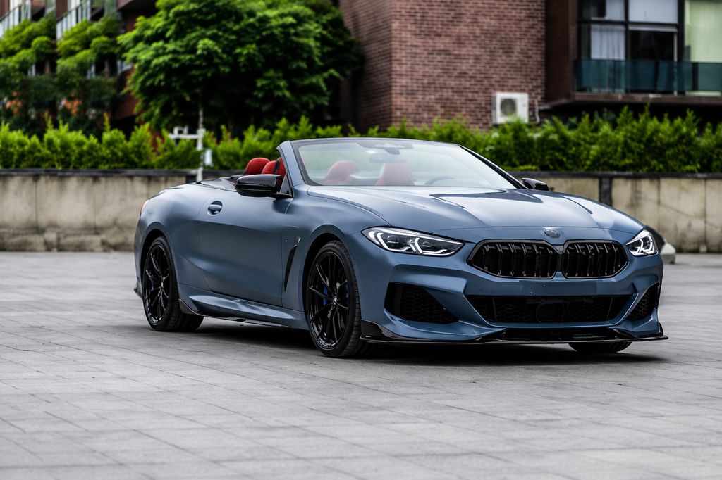 GSC Carbon Fiber BMW G14 G15 8 Series Front Lip Splitter