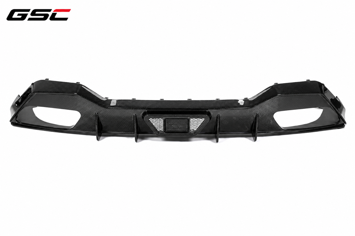 GSC Carbon Fiber BMW G14 G15 8 Series Rear Diffuser
