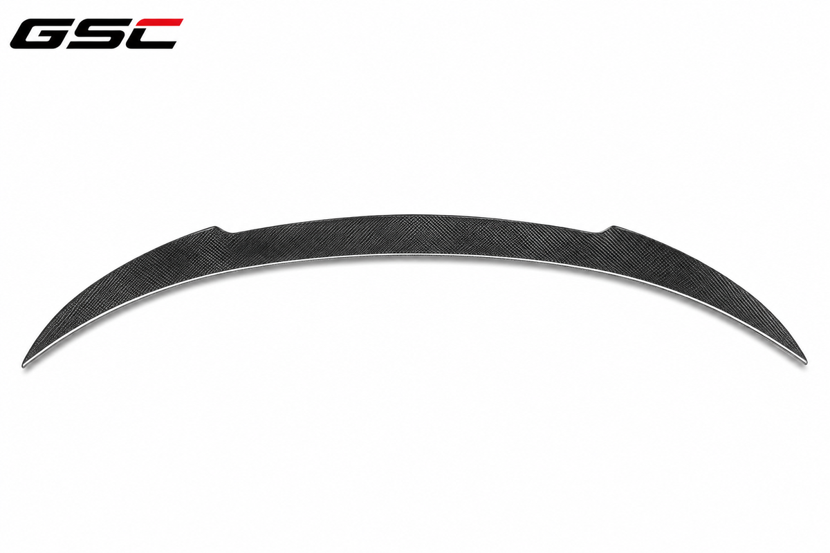 GSC Carbon Fiber BMW G16 8 Series Gran Coupe Rear Trunk Lip Spoiler (Small Wing)