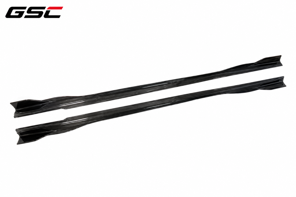 GSC Carbon Fiber BMW G16 8 Series Gran Coupe V2 Side Skirts