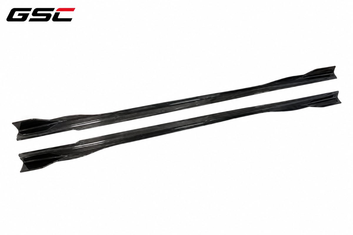 GSC Carbon Fiber BMW G16 8 Series Gran Coupe V2 Side Skirts
