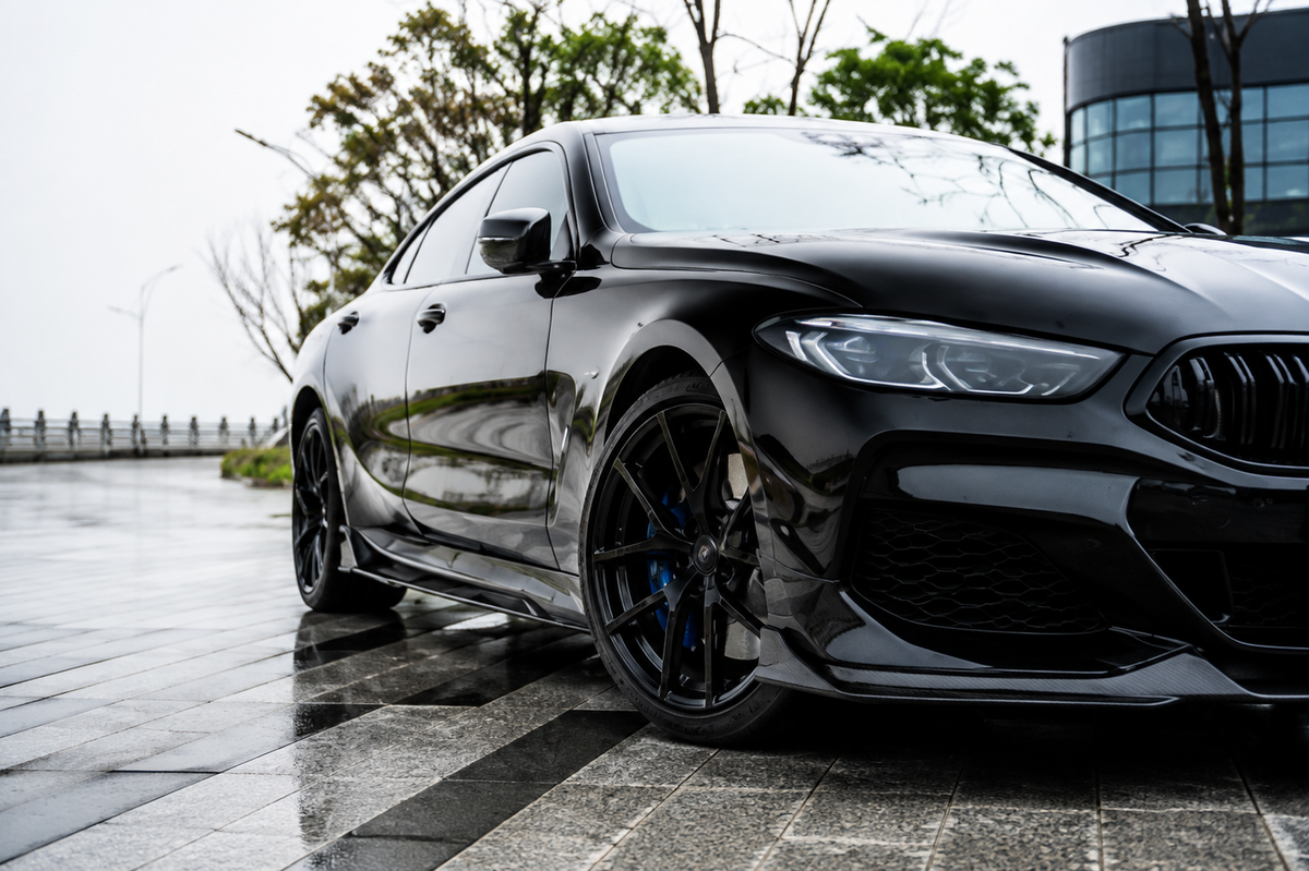 GSC Carbon Fiber BMW G16 8 Series Gran Coupe Side Fender Aero Fins