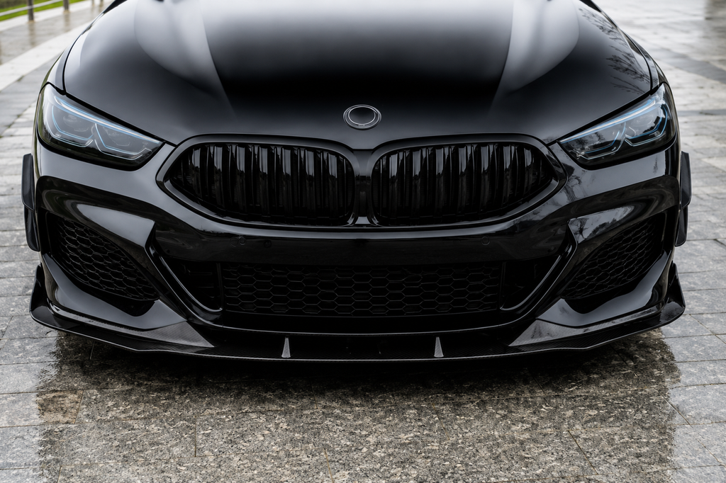 GSC Carbon Fiber BMW G16 8 Series Gran Coupe Front Lip Splitter