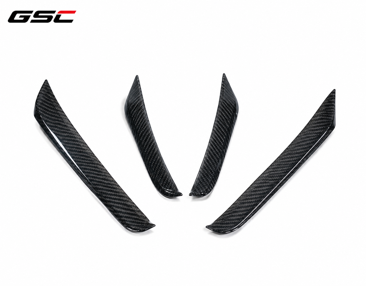 GSC Carbon Fiber BMW G16 8 Series Gran Coupe Side Fender Aero Fins
