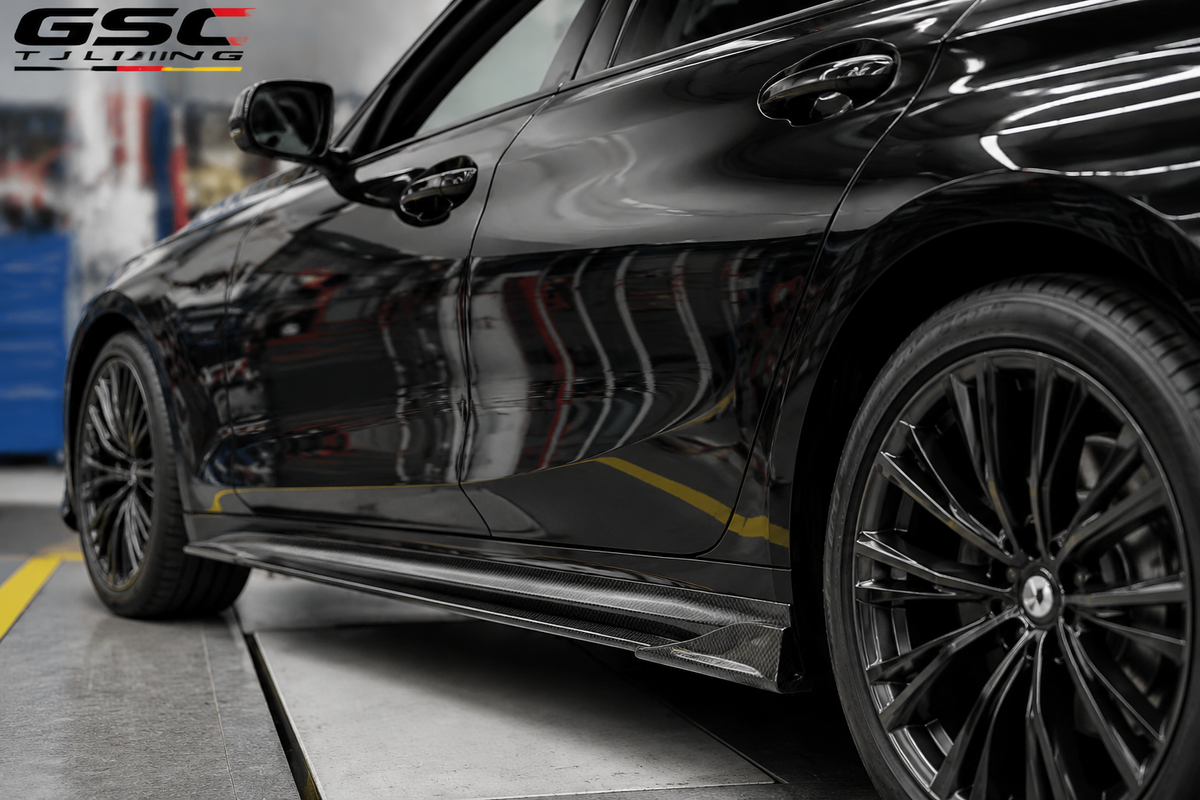 GSC Carbon Fiber BMW G20 G28 LCI Standard Wheelbase Side Skirts