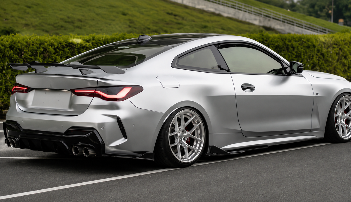 GSC Carbon Fiber BMW G22 G23 4 Series Side Skirts