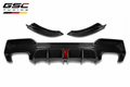 GSC Carbon Fiber BMW G22 G23 4 Series Rear Diffuser with Side Extensions