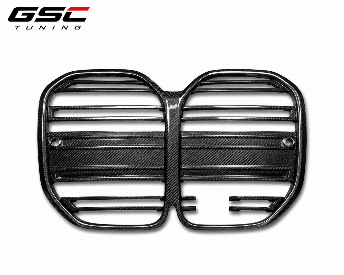 GSC Carbon Fiber BMW G22 G23 4 Series Front Kidney Grille with ACC Support
