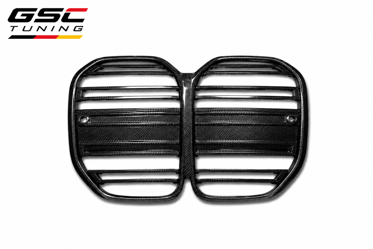 GSC Carbon Fiber BMW G22 G23 4 Series Front Kidney Grille (Non-ACC Version)