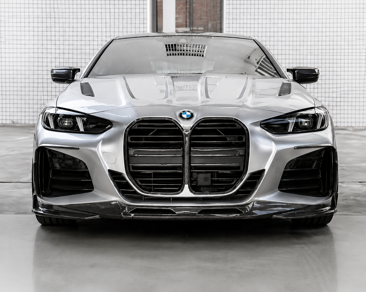 GSC Carbon Fiber BMW G22 G23 4 Series Front Kidney Grille with ACC Support
