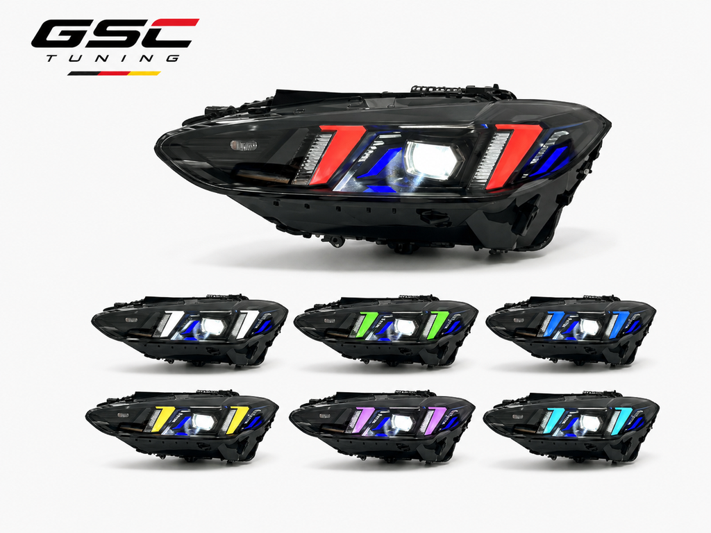 GSC RGB LED Headlight Assembly Set for BMW 4 Series G22 2021-2024