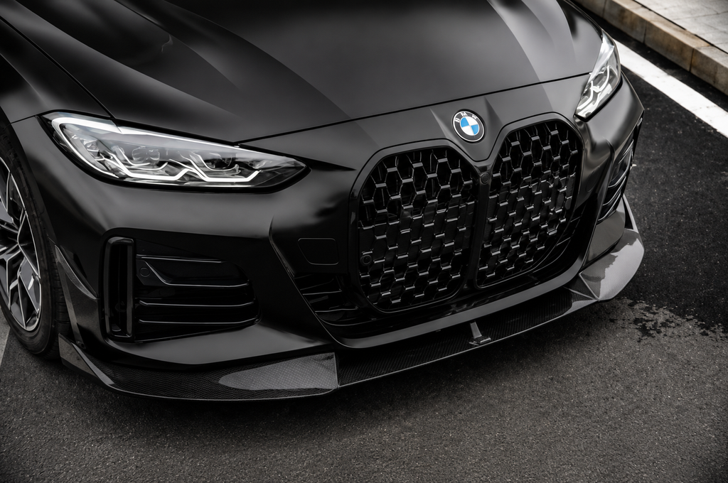 BMW G26 4 Series Gran Coupe Carbon Fiber Front Canards