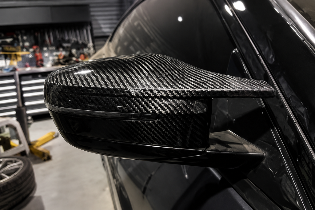 BMW G26 4 Series Gran Coupe Carbon Fiber Mirror Covers