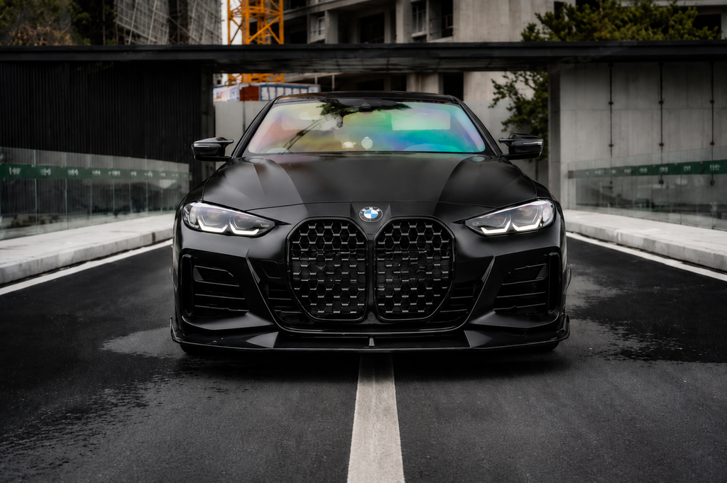 BMW G26 4 Series Gran Coupe Carbon Fiber Front Lip Splitter