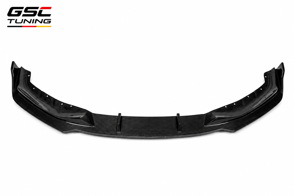 BMW G30 G38 5 Series Carbon Fiber Front Lip Splitter