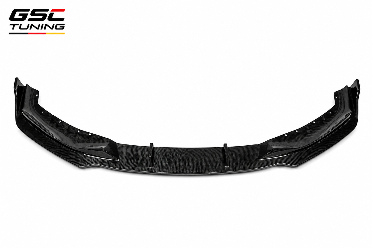 BMW G30 G38 5 Series Carbon Fiber Front Lip Splitter