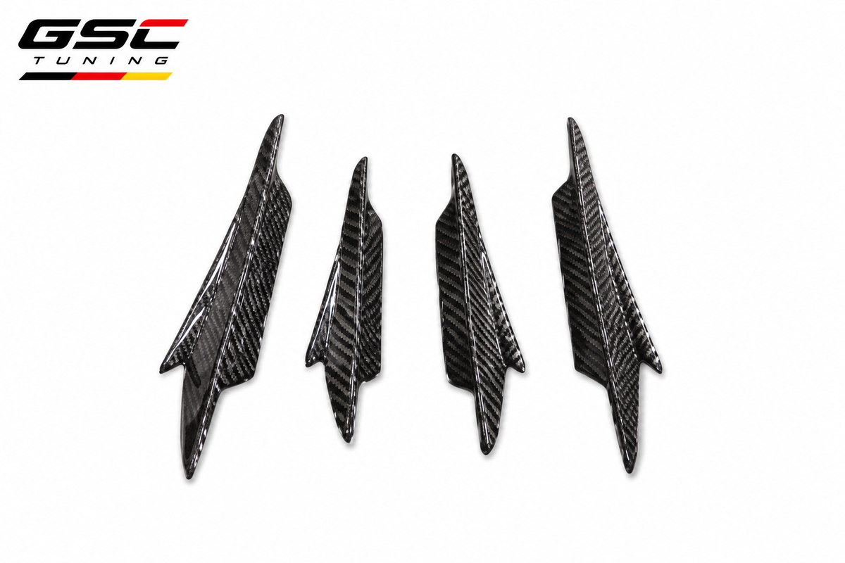 GSC BMW G30 G38 LCI Carbon Fiber Fender Air Vent Trim
