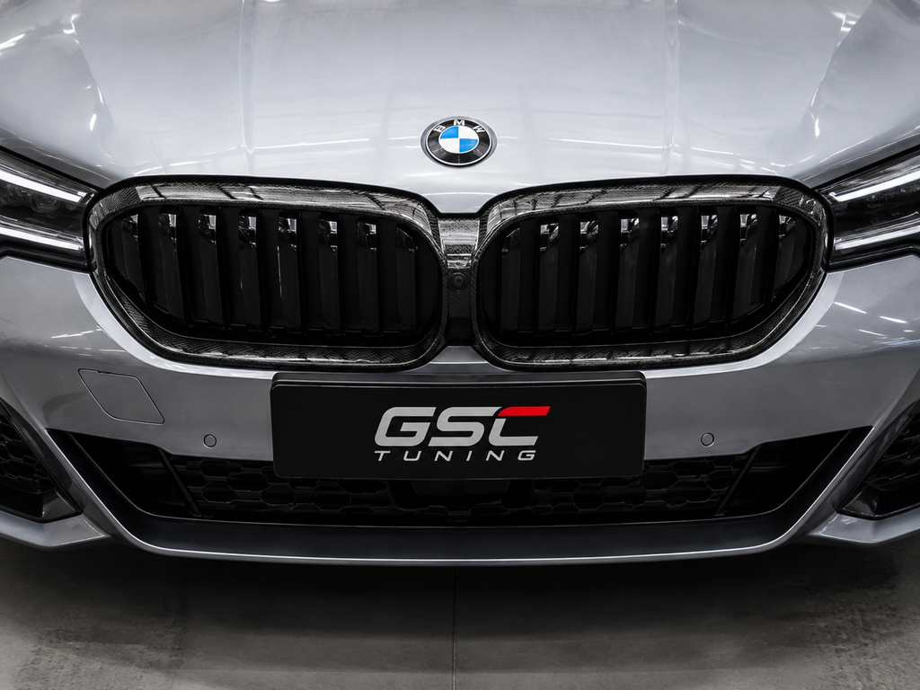 GSC BMW G30 G38 LCI Carbon Fiber Single Slat Kidney Grille