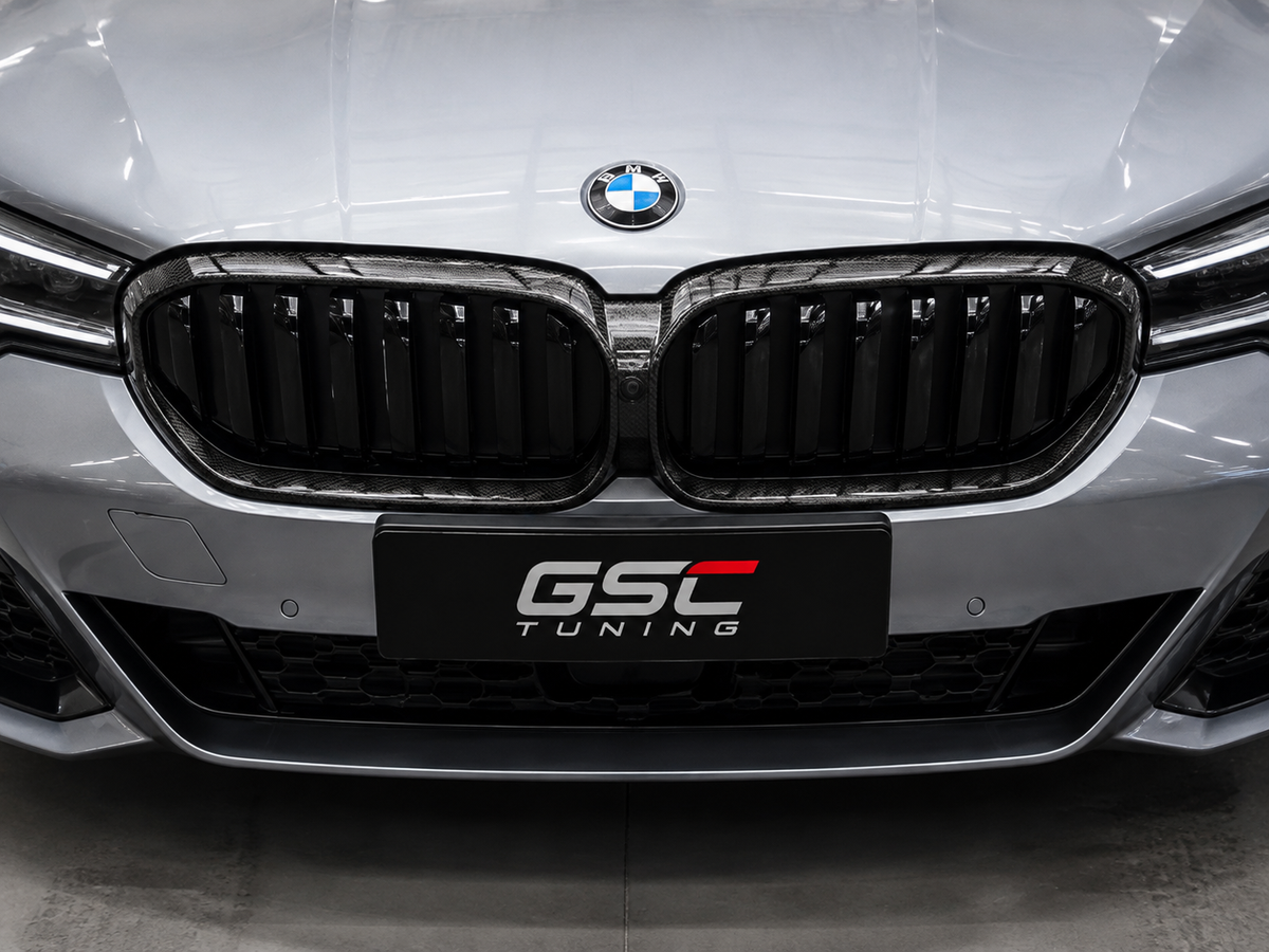 GSC BMW G30 G38 LCI Carbon Fiber Single Slat Kidney Grille