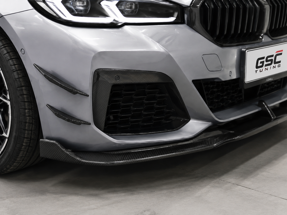 GSC BMW G30 G38 LCI Carbon Fiber Fog Light Trim Cover
