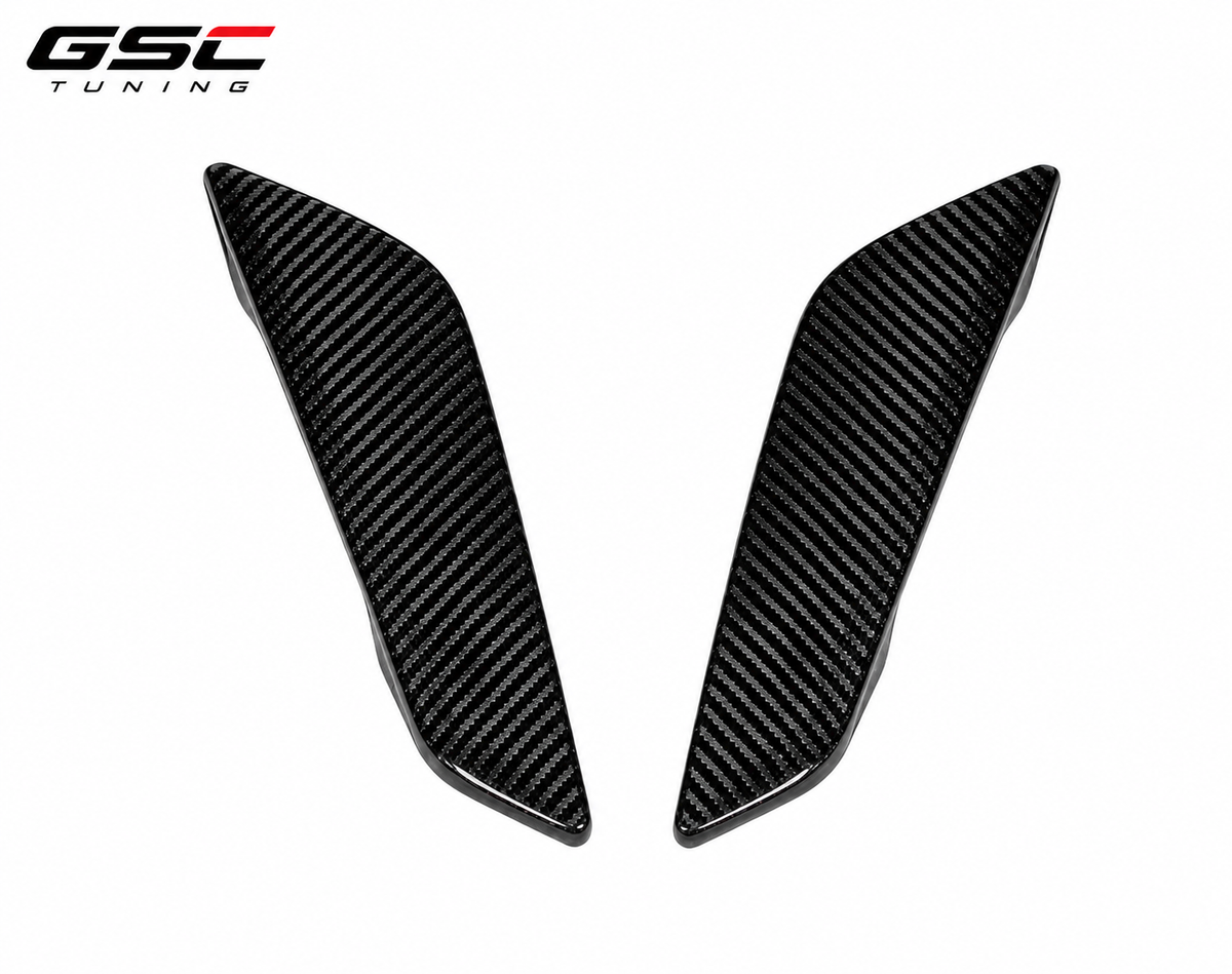 GSC BMW G30 G38 LCI Carbon Fiber Side Fender Grille Trim