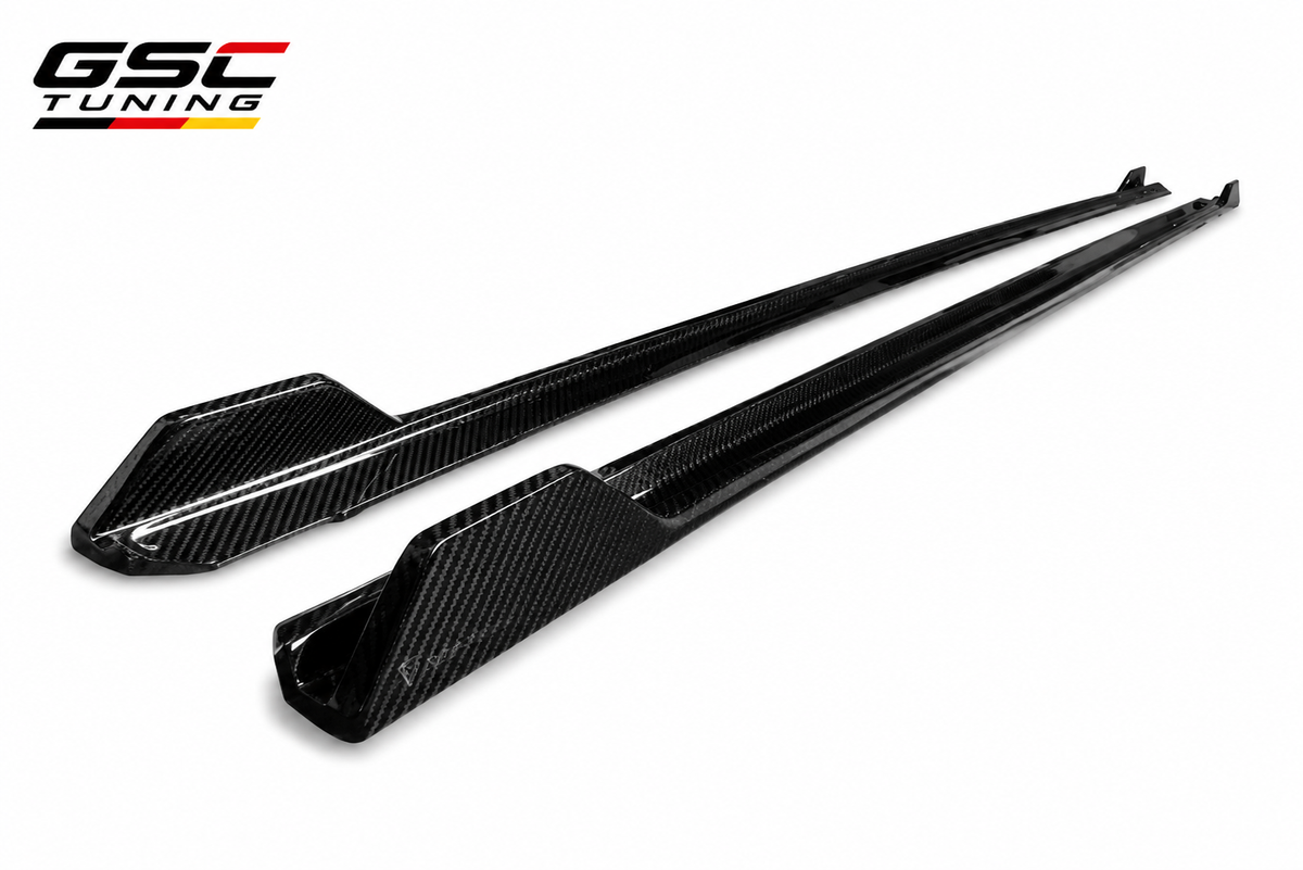 GSC BMW G30 G38 5 Series Long Wheelbase Carbon Fiber Side Skirts