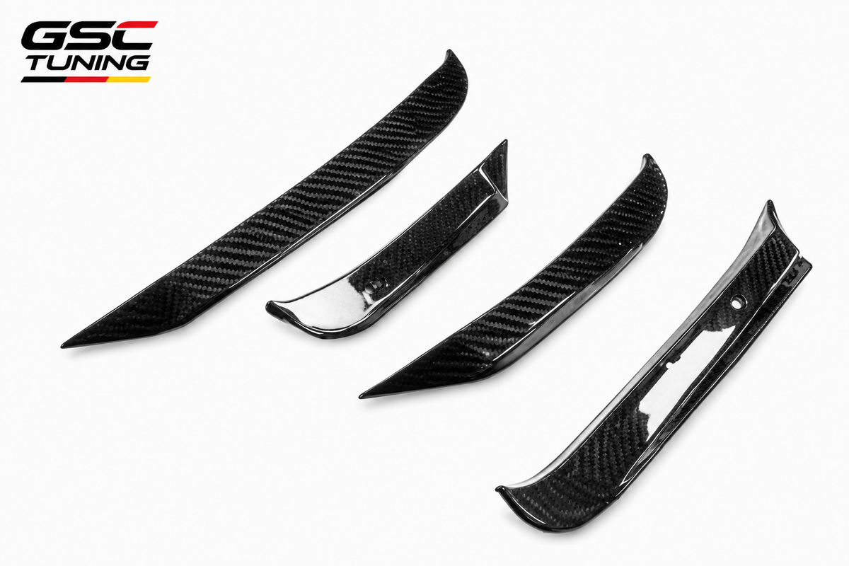 GSC BMW G30 G38 5 Series Carbon Fiber Fender Vent Trim