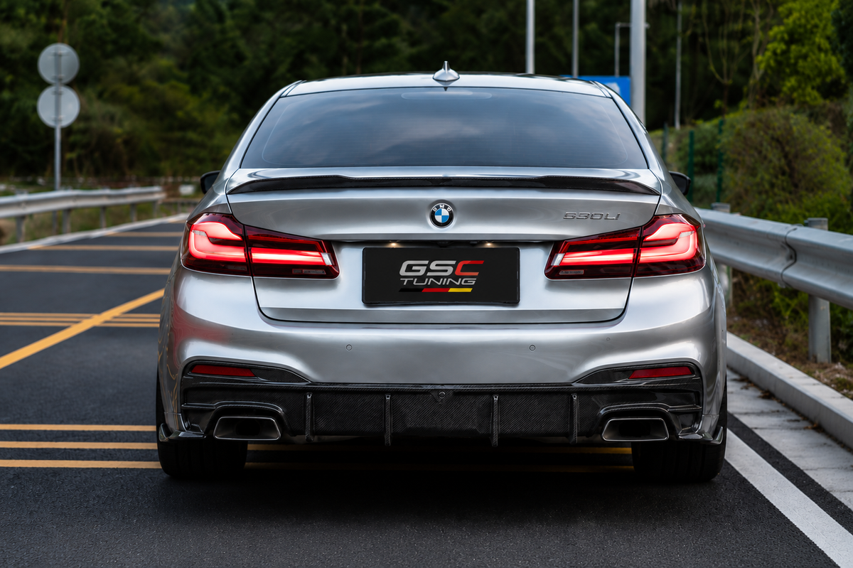 GSC BMW G30 G38 5 Series Carbon Fiber Rear Spoiler