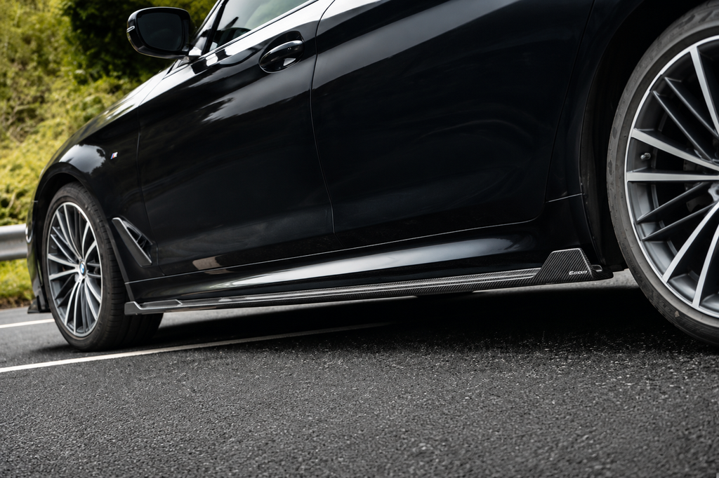 GSC BMW G30 G38 5 Series Long Wheelbase Carbon Fiber Side Skirts
