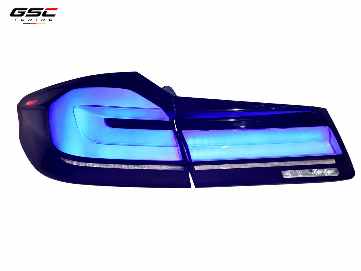 GSC 2021 LCI Style LED Taillight Assembly Set for BMW 5 Series G30 2018-2020