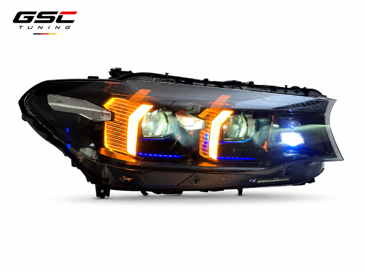 GSC LED DRL Projector Headlight Assembly Set for BMW 5 Series G30 – Xenon & LED Versions