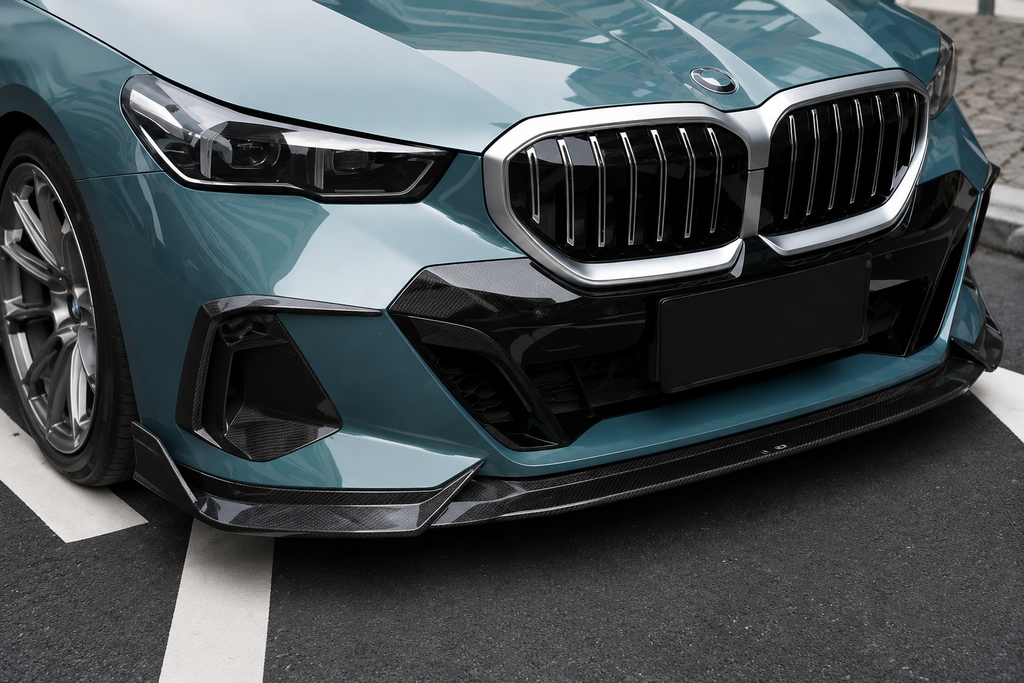 GSC Carbon Fiber BMW G60 5 Series Front Lip Spoiler