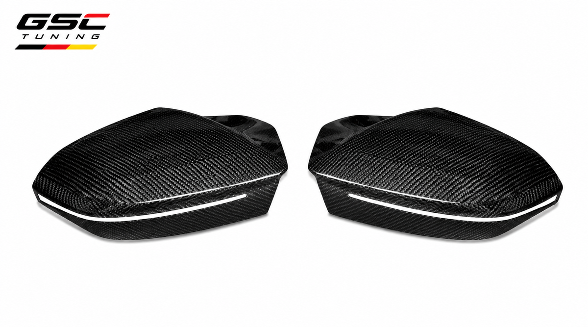 GSC BMW G68 5 Series Long Wheelbase Carbon Fiber Mirror Cover Set