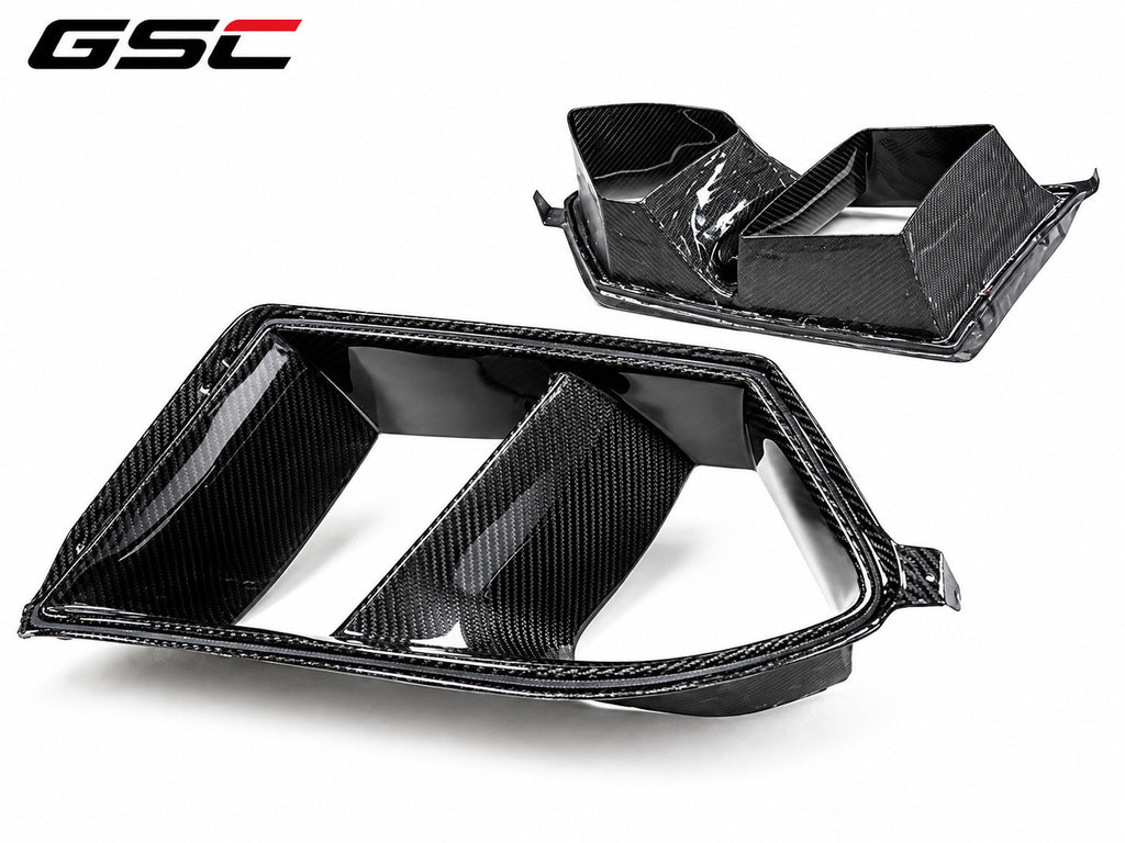 GSC Carbon Fibre Front Air Intake Vent Inserts for BMW M3 G80