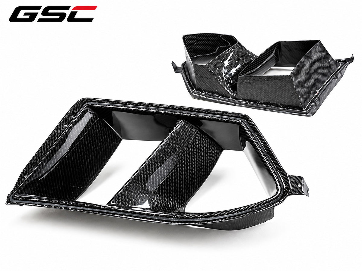 GSC Carbon Fibre Front Air Intake Vent Inserts for BMW M3 G80