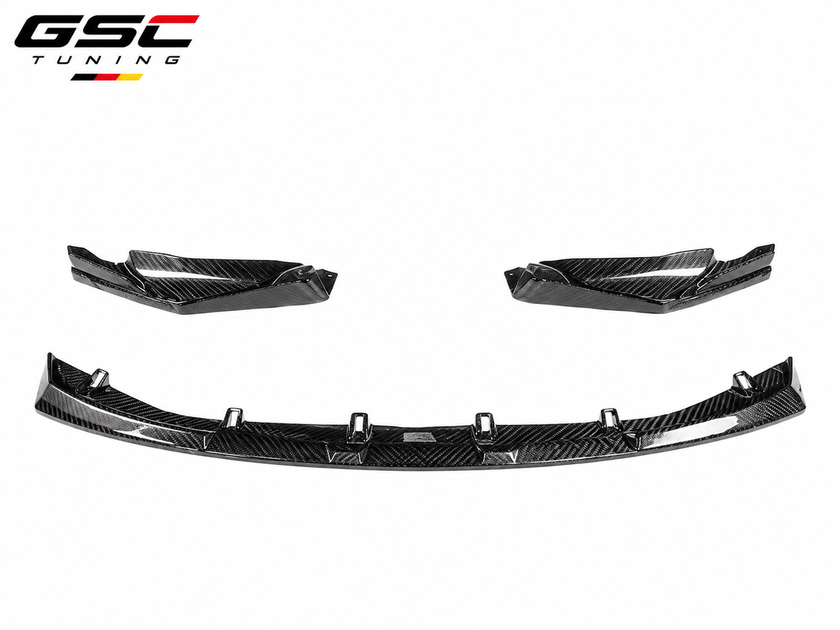 GSC Dry Carbon Fiber Front Lip Splitter for BMW G80 M3 / G82 M4