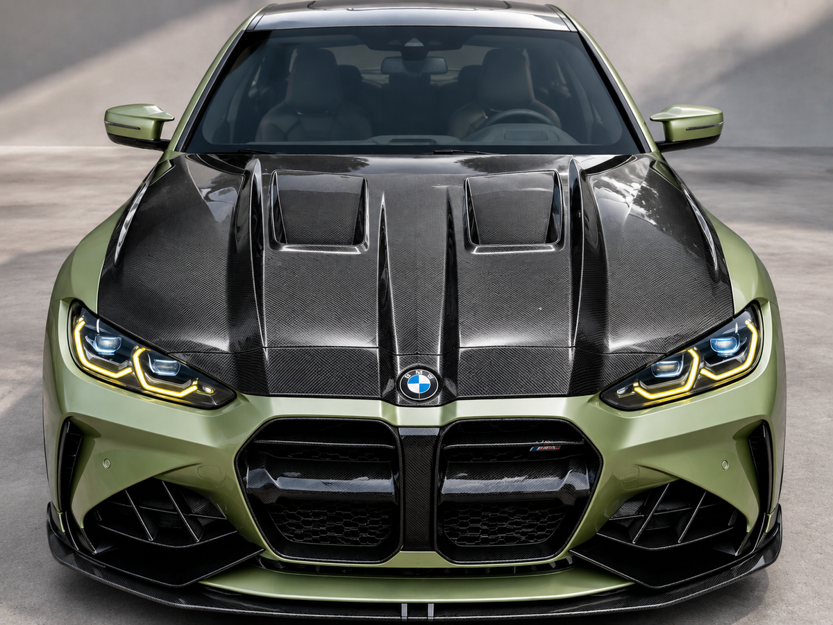 GSC Dry Carbon Fiber Alpha-N Style Hood for BMW G80 M3 / G82 M4