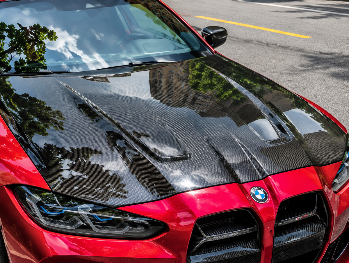 GSC Dry Carbon Fiber CSL Style Hood for BMW G80 M3 / G82 M4