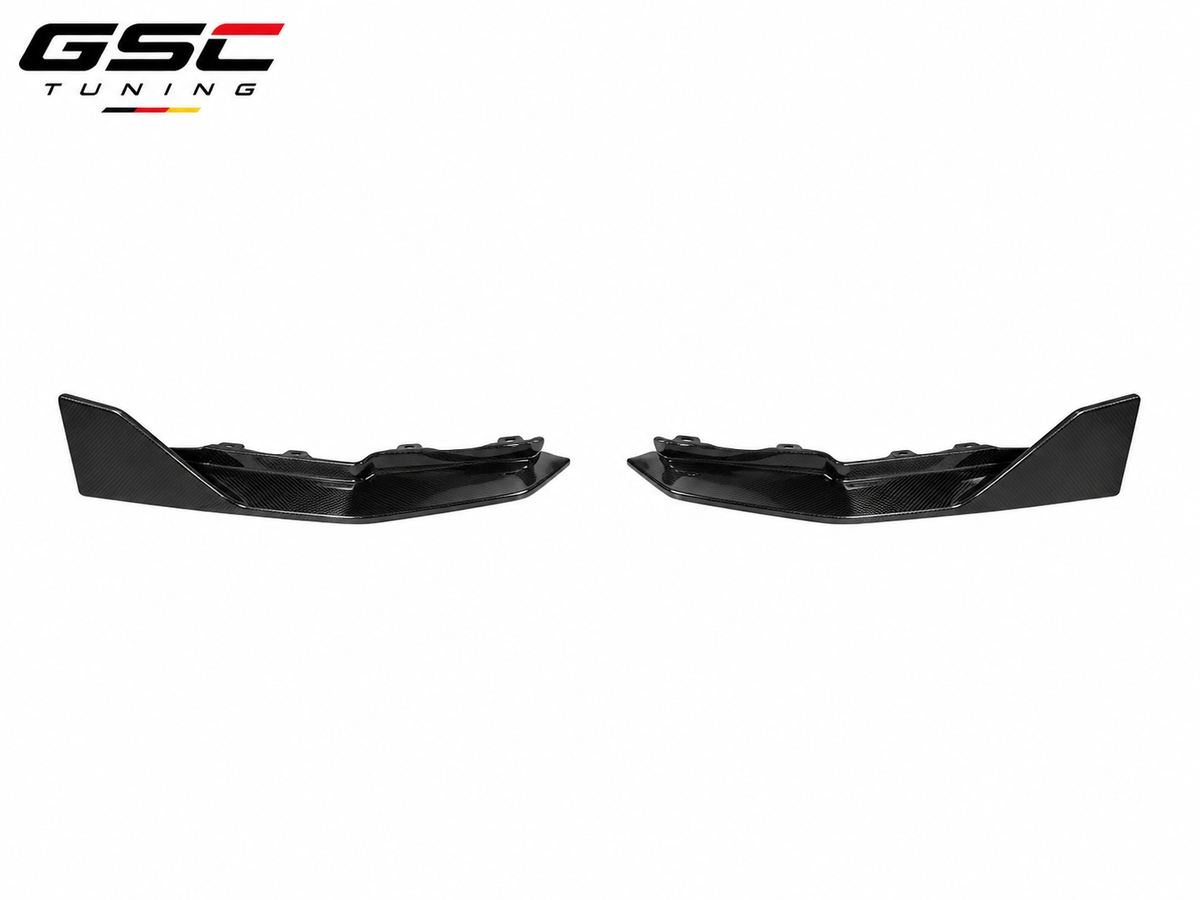 GSC Dry Carbon Fiber Rear Diffuser Corner Extensions for BMW G80 M3 / G82 M4