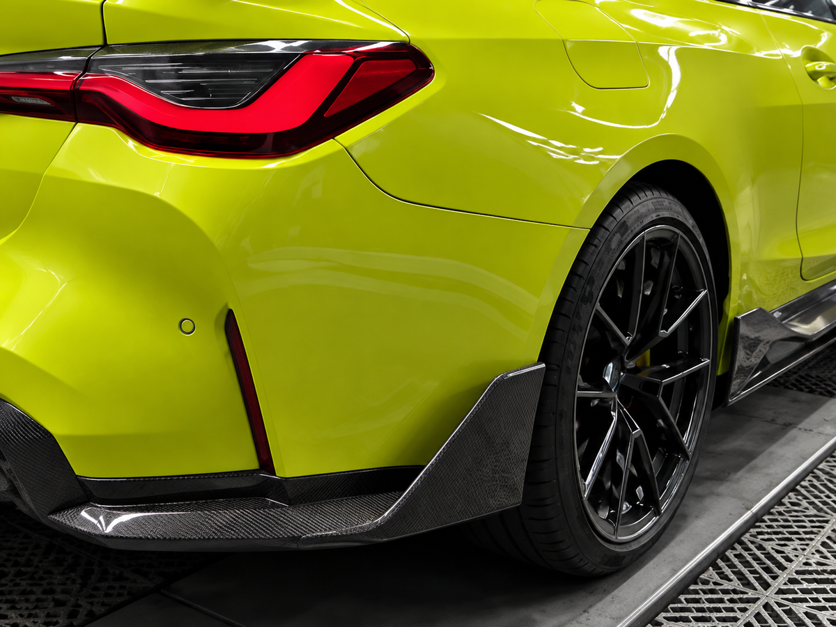GSC Dry Carbon Fiber Rear Diffuser Corner Extensions for BMW G80 M3 / G82 M4