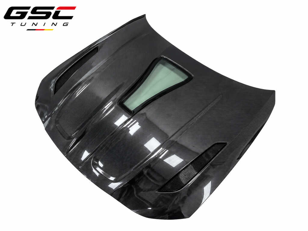 GSC Dry Carbon Fiber Transparent Hood for BMW G80 M3 / G82 M4