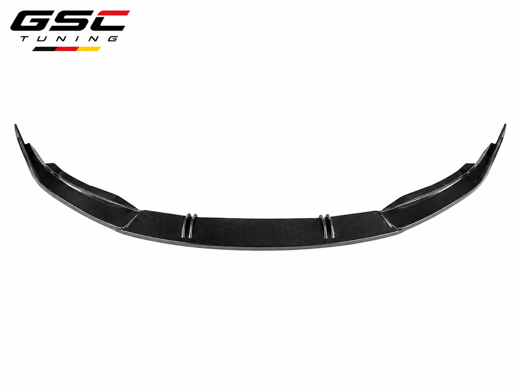 GSC Carbon Fiber Front Lip Splitter for Tesla Model 3 2021-2023