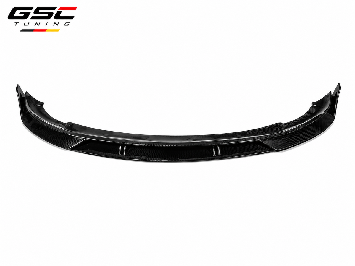 GSC Carbon Fiber Front Lip Splitter for Tesla Model Y 2021-2023