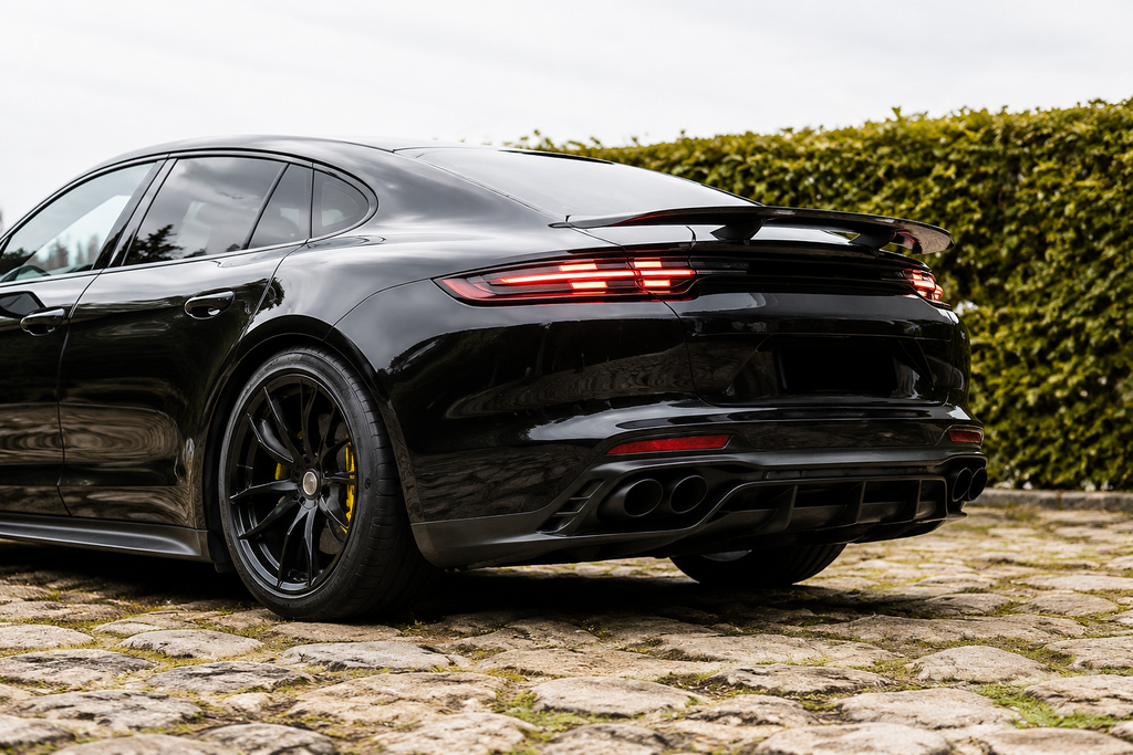 GSC Carbon Fiber Rear Wing Spoiler For Porsche Panamera 971 2017-2023